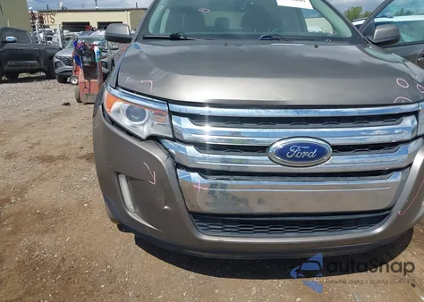 2013 Ford Edge Sel from USA, damaged, VIN 2FMDK3JC9DBA83451